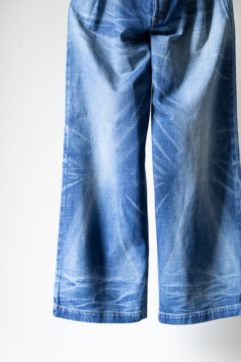 【THE JEAN PIERRE】"2 Tuck Denim Trousers"
